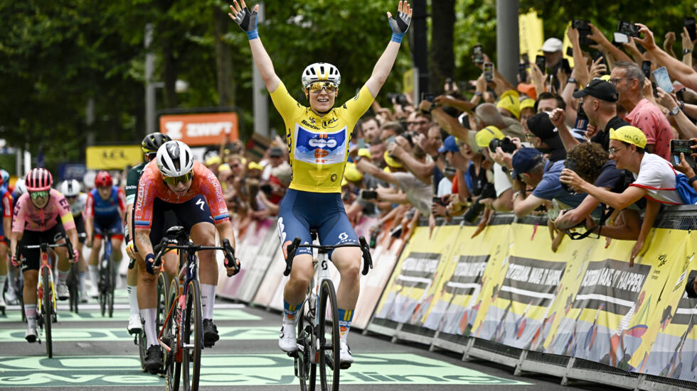 search image 2 Tour de France féminin : les Néerlandaises La coureuse Charlotte Kool défend son maillot jaune 2